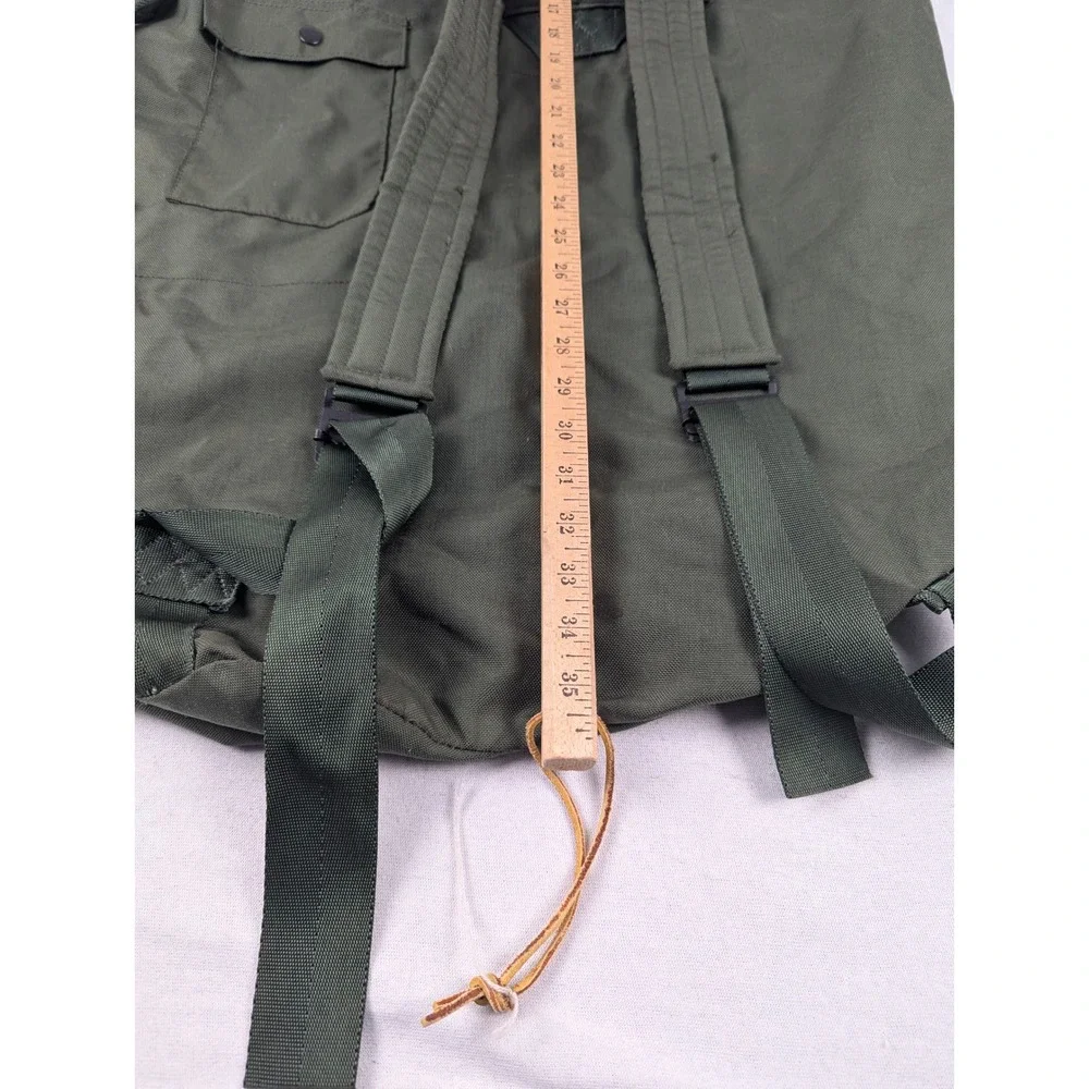 US Military Surplus Olive Drab Canvas Sea Bag Duffel Backpack 35x22